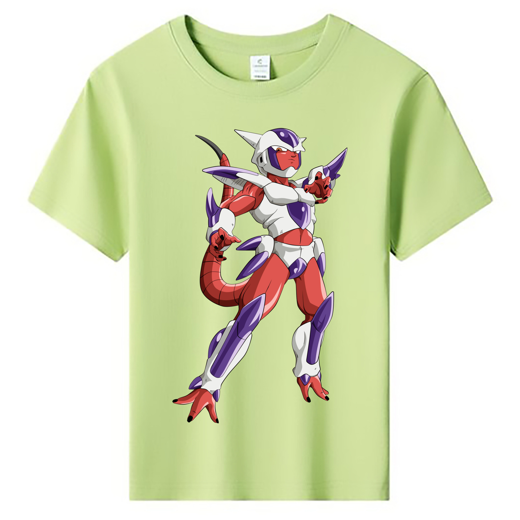 （画像用） ドラゴンボール フリーザ DRAGON BALL Frieza 綿100％キッズTシャツ（フロントプリント）